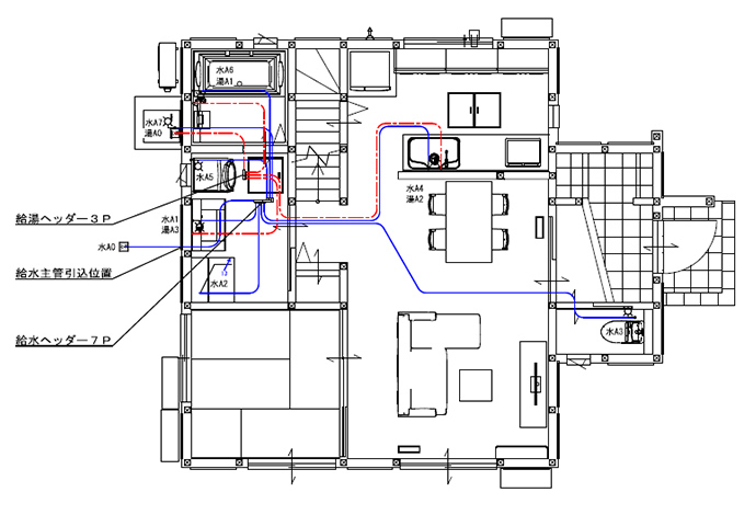 給水給湯図面(参考)